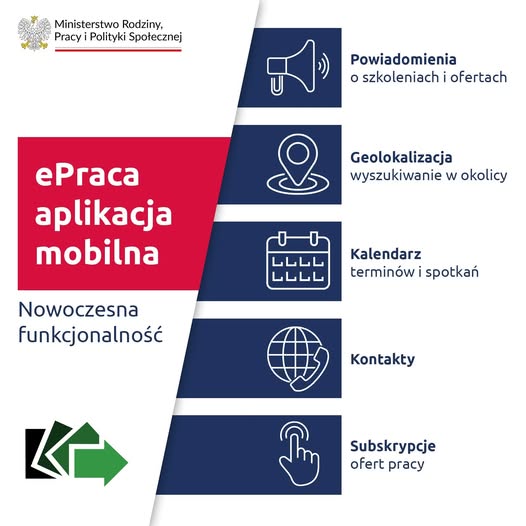 Zdjęcie artykułu Aplikacja mobilna #ePraca