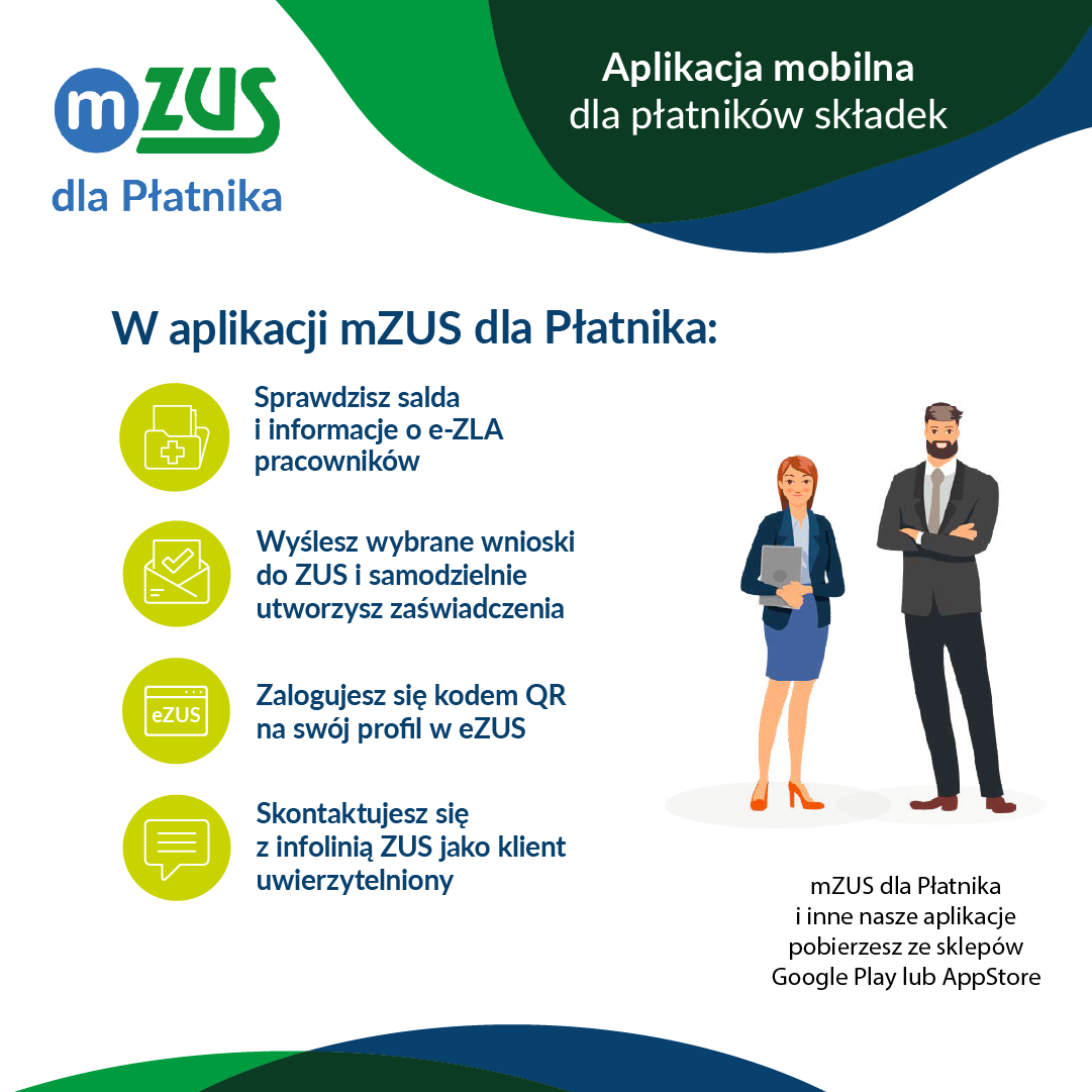 Obrazek dla: Aplikacja mobilna mZUS