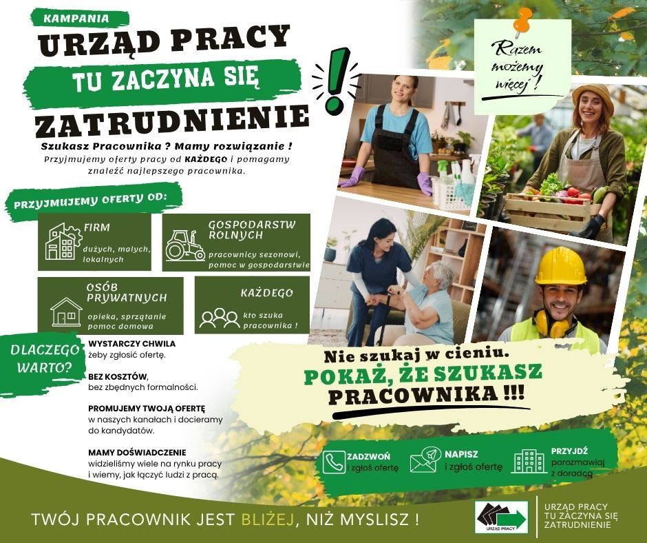 Obrazek dla: URZĄD PRACY – TU ZACZYNA SIĘ ZATRUDNIENIE