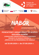 Zdjęcie artykułu Powiatowy Urząd Pracy w Słupcy ogłasza nabór „Formularzy rekrutacyjnych Uczestnika Projektu" w ramach projektu „Droga do zatrudnienia po węglu"